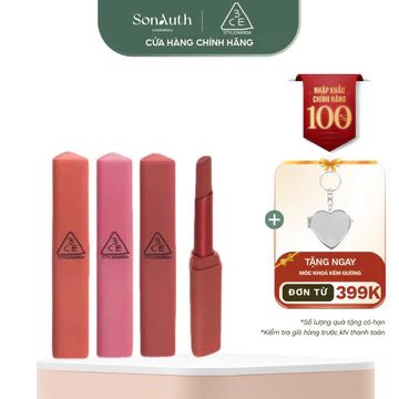 [NHẬP KHẨU] Son thỏi sáp mịn lì 3ce Sketchstick 2g
