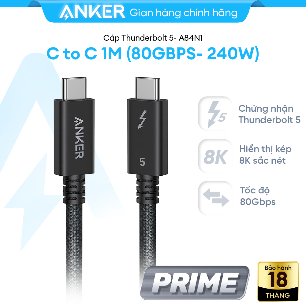 Cáp Anker Prime A84N1