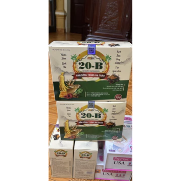 Viên uống 20B đông trùng hạ thảo hộp 100 viên tăng cường sức khỏe, đề kháng, giúp ăn ngon ngủ ngon