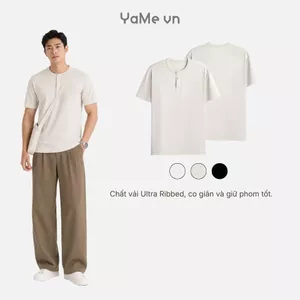 Áo Thun Nam Cổ Henley CloudTouch™ The Weekend 055 Code 2625160 |YaMe|