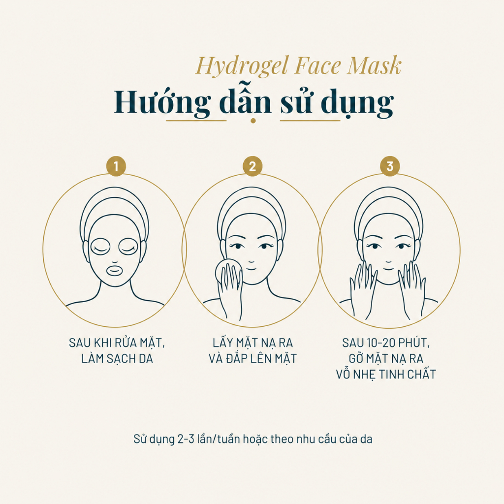 COMBO 10 Mặt Nạ Hydrogel MONDSUB Hyaluronic Acid Polypeptide | Cấp Ẩm Sâu, Giúp Da Căng Mịn | BigBuy360 - bigbuy360.vn