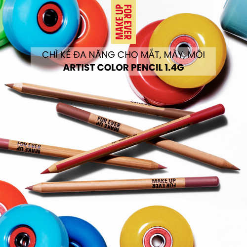 MỚI - Chì kẻ đa năng cho mày, mắt, môi Artist Color Pencil 1.4G - MAKE UP FOR EVER