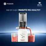 Máy Ép Chậm Masuto Ms Healthy Ép Trái Cây Nguyên Quả Kiệt Bã Dung Tích 0,6L Làm Kem,Ép Cần Tây, Cà Rốt Detox — ảnh 1