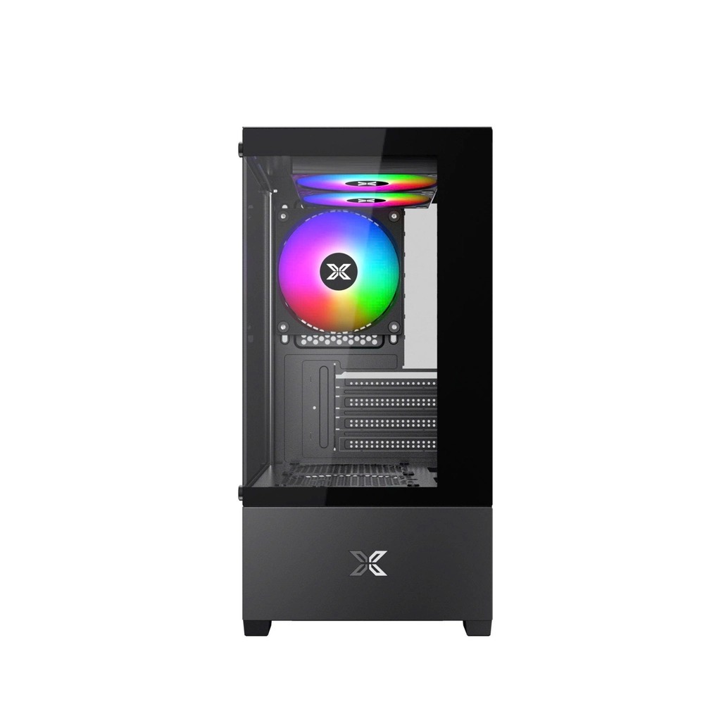 Vỏ Case Máy Tính Xigmatek View III 3F EN90526 Mid Tower ATX M-ATX Mini-ITX Kính Cường Lực Kèm 3 Fan ARGB | BigBuy360 - bigbuy360.vn