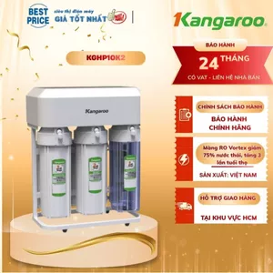 KGHP10K2 Máy lọc nước 10 lõi Kangaroo Hydrogen có thiết kế để gầm gọn nhẹ KGHP10K2