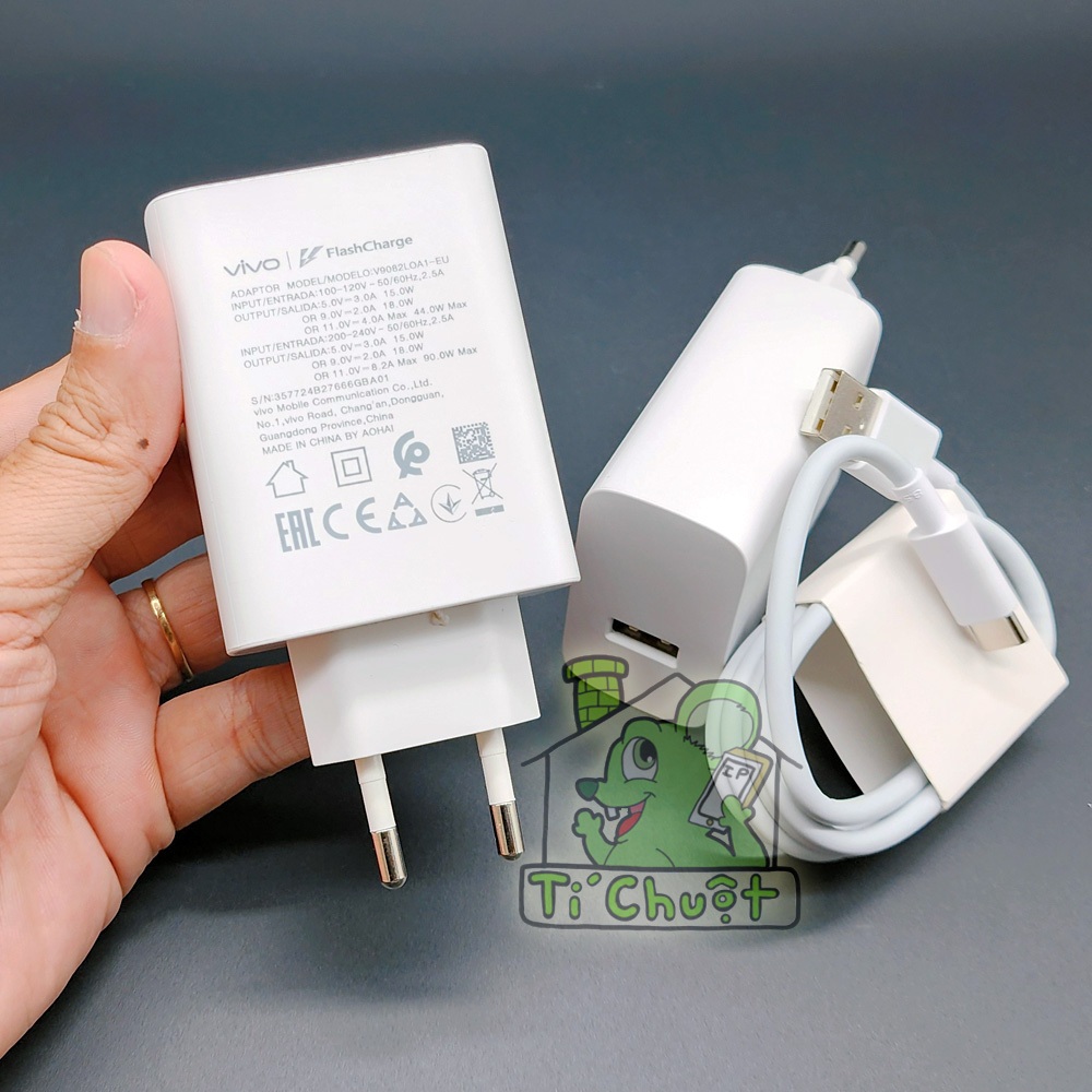 [ZIN Bóc Máy] Sạc Siêu Nhanh 90W Flash Charge VIVO X300 / iQOO Z10 Chính Hãng | BigBuy360 - bigbuy360.vn