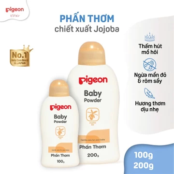 [ CHÍNH HÃNG ] Phấn Thơm - Phấn rôm sẩy Pigeon Loại 100g / 200g