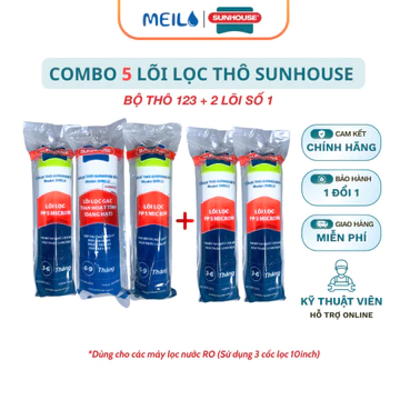 Sunhouse Combo Water Filter Cartridge RO