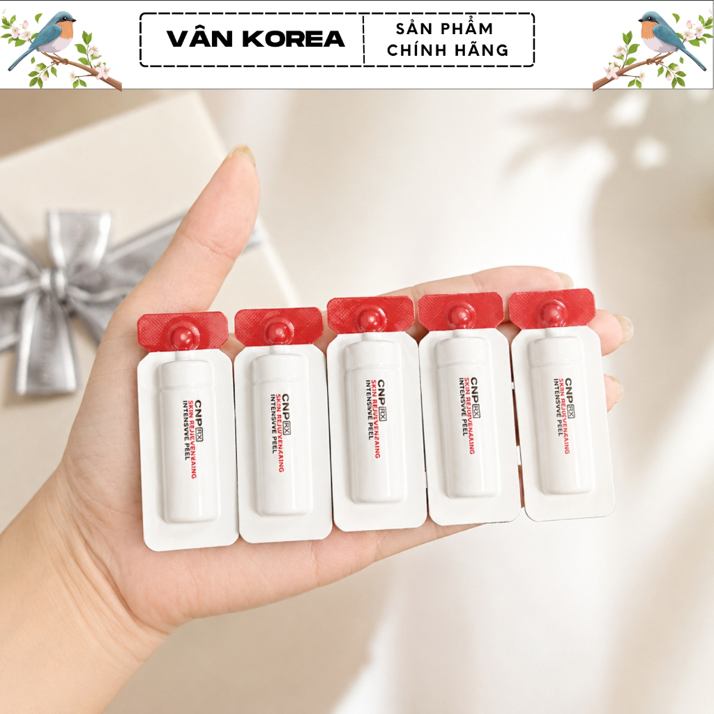 T35.( Combo 5 vỉ ) Peel Da CNP 2ml Hỗ Trợ Dưỡng Da Căng Bóng, Sáng Mịn