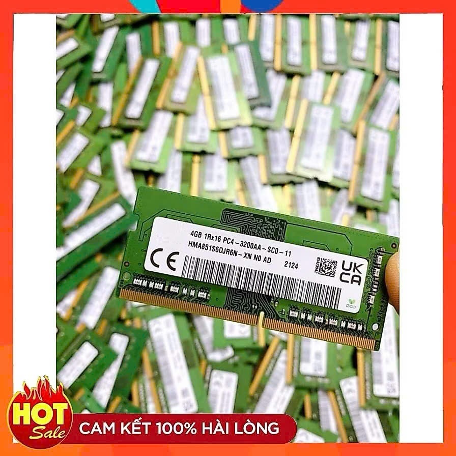 RAM Laptop DDR4 4Gb 8Gb 16Gb bus 2133 2400 2666 3200MHz- Hàng chính hãng – Bảo Hành 3 Năm