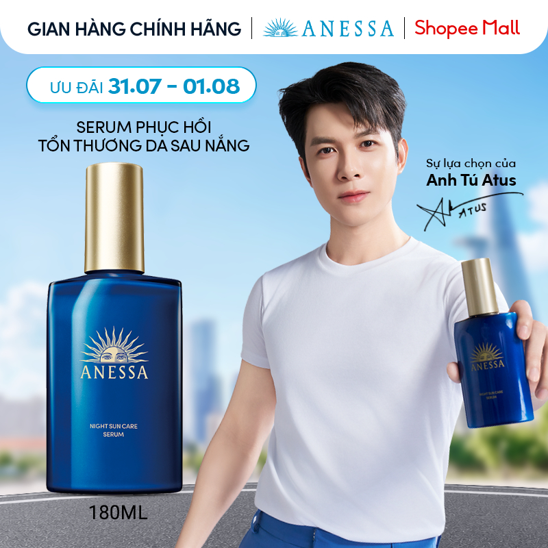 Serum Anessa Dưỡng Da Và Phục Hồi Da Sau Nắng 180ml
