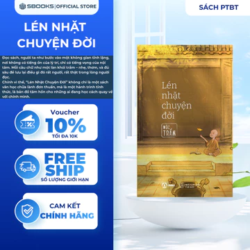 Sách - Lén Nhặt Chuyện Đời - Mộc Trầm (Thích Đạo Quang) - Tiệm Sách Chữa Lành | Sbooks