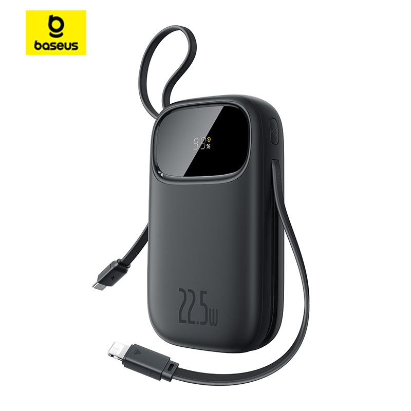 [NEW-CHUẨN CHỨNG NHẬN CCC] Sạc Dự Phòng Baseus EnerFill FC31 Qpow3 10000mAh/20000mAh 22.5W – Sạc Nhanh 4 Cổng Kèm 2 Cáp | BigBuy360 - bigbuy360.vn
