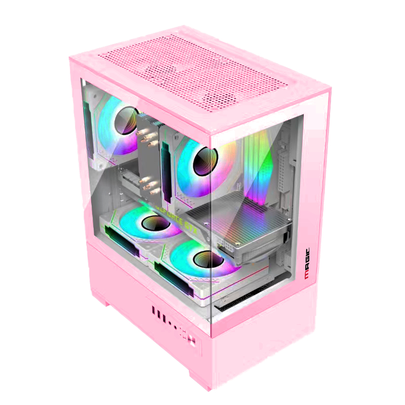 Case giá rẻ - Thùng máy Magic MIX | Micro ATX / Đen - Trắng - Hồng | BigBuy360 - bigbuy360.vn