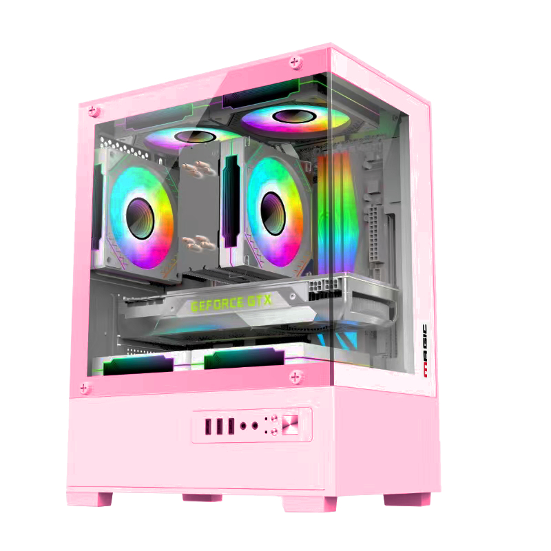 Case giá rẻ - Thùng máy Magic MIX | Micro ATX / Đen - Trắng - Hồng | BigBuy360 - bigbuy360.vn