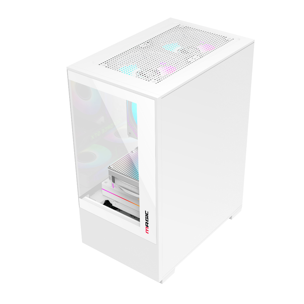 Case giá rẻ - Thùng máy Magic MIX | Micro ATX / Đen - Trắng - Hồng | BigBuy360 - bigbuy360.vn