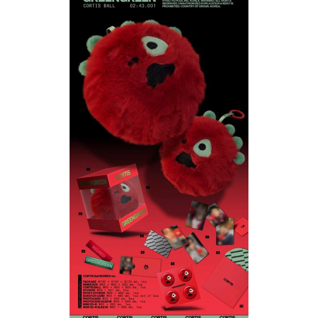 SẴN] LẺ BALL / CARD CORTIS BALL VER REDRED ACAI TNT | Shopee Việt Nam