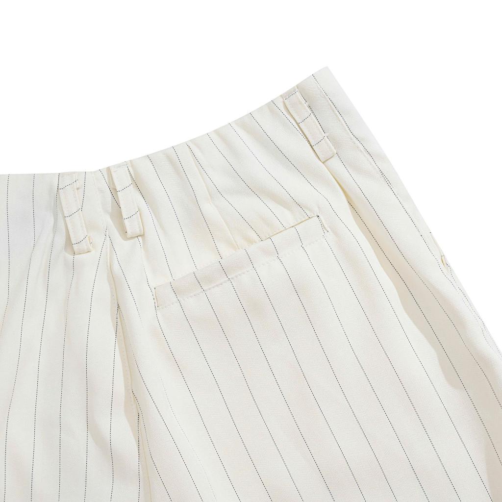 LIMEN - Quần Short Xương Cá Sọc Đơn Form Trên Gối 3 Màu Local Brand Unisex | BigBuy360 - bigbuy360.vn