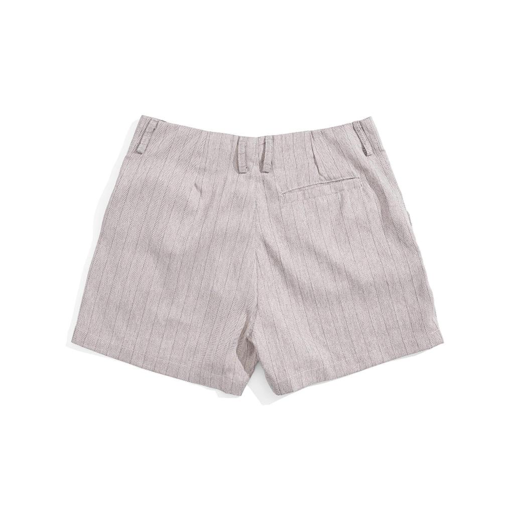 LIMEN - Quần Short Xương Cá Sọc Đơn Form Trên Gối 3 Màu Local Brand Unisex | BigBuy360 - bigbuy360.vn
