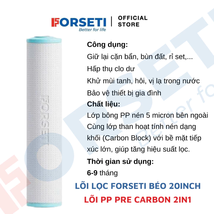 Filter Cartridge 20inch – 20", 11 cm – 3