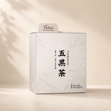 Trà Ngũ Hắc Yichaa - đậu đen, gạo lứt đen thanh lọc cơ thể, hỗ trợ đen tóc
