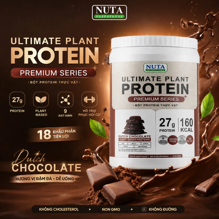 Bột Protein Thực Vật Ultimate Protein Hộp 800g – 5