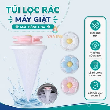Lưới Lọc Máy Giặt – Túi Lọc Cặn Máy Giặt – Lưới Lọc 5 Cánh – Lọc Rác Máy Giặt