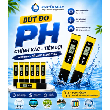 Bút đo PH ( đã hiệu chỉnh) đo nước bể cá, đo ao nuôi tôm cá, đo nước sạch - Tổng Kho Nguyễn Nhâm