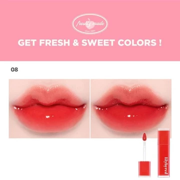 [XẢ DATE 07/06/2026] Son bóng Lilybyred Bloody Liar Coating Tint màu 08 đỏ cam
