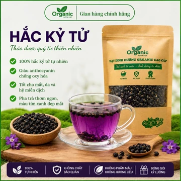 Kỷ Tử Đen Tân Cương – Hắc Kỷ Tử Nguyên Chất Bổ Thận, Sáng Mắt, Chống Lão Hóa, Tốt Cho Sức Khỏe
