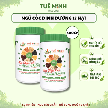 Bột Ngũ Cốc Dinh Dưỡng Tuệ Minh bổ sung dinh dưỡng cho mẹ và bé hũ 500g