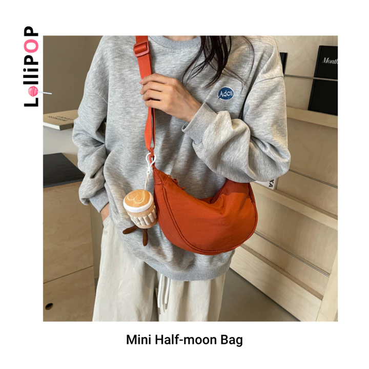 Women's Minimalist Crossbody Bag – Water-Resistant – 4
