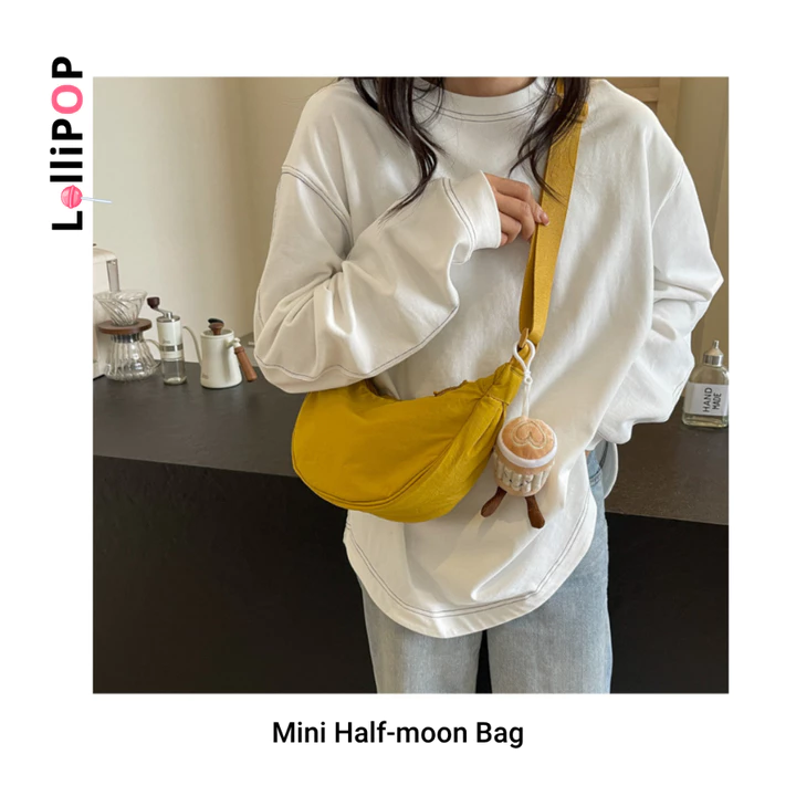 Women's Minimalist Crossbody Bag – Water-Resistant – 6