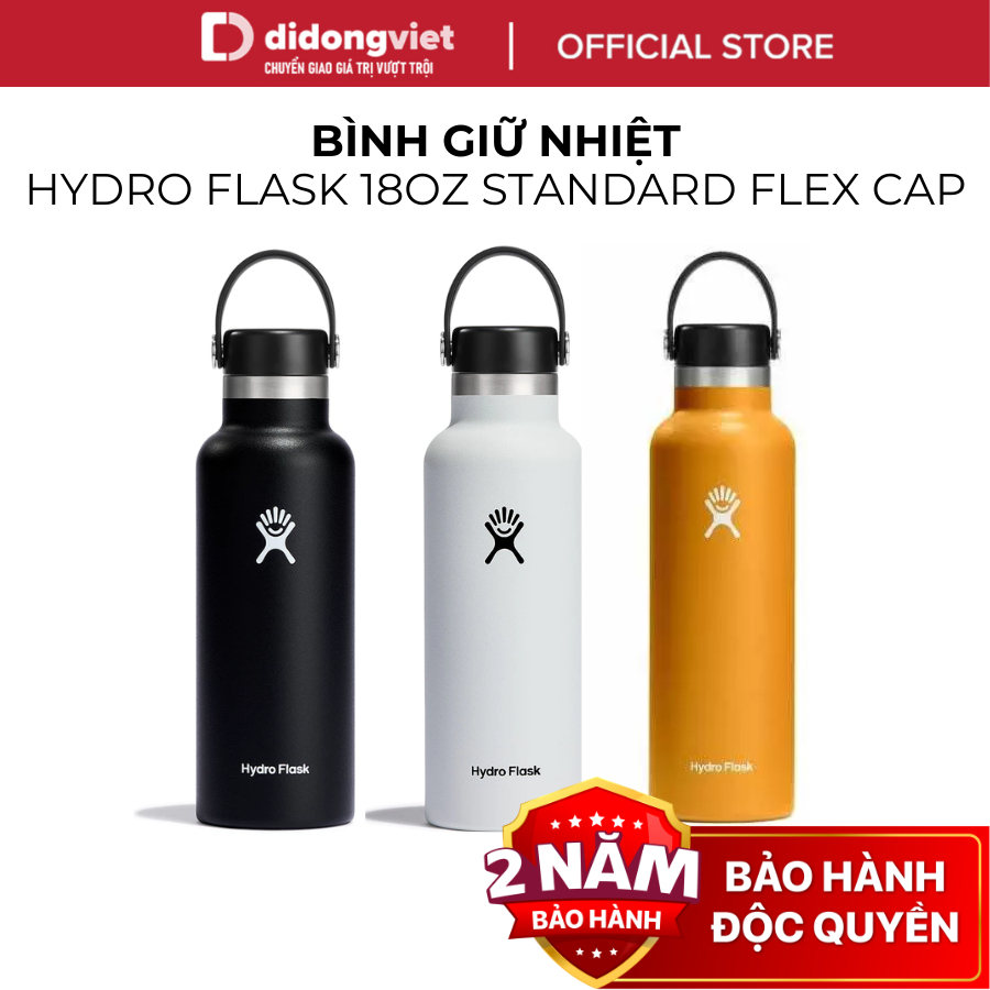 Bình giữ nhiệt Hydro Flask 18 oz Flex Cap