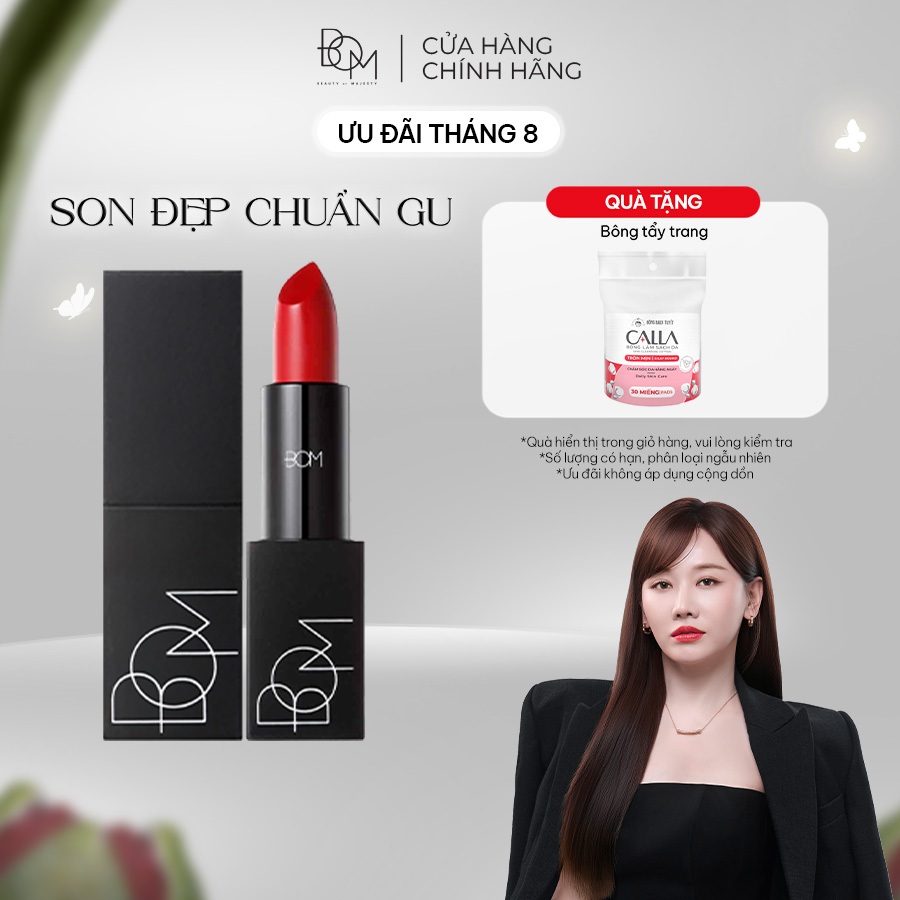 Son Thỏi Lì Siêu Mịn B.O.M My Lipstick 3.5g