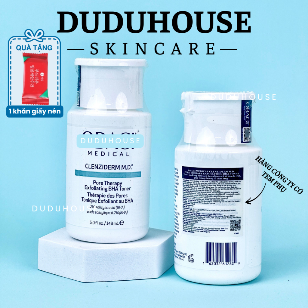 [HÀNG CÔNG TY] Tẩy Tế Bào Chết Giảm Mụn Kiềm Dầu BHA 2% sạch sâu lỗ chân lông 50ml Duduhouse | BigBuy360 - bigbuy360.vn