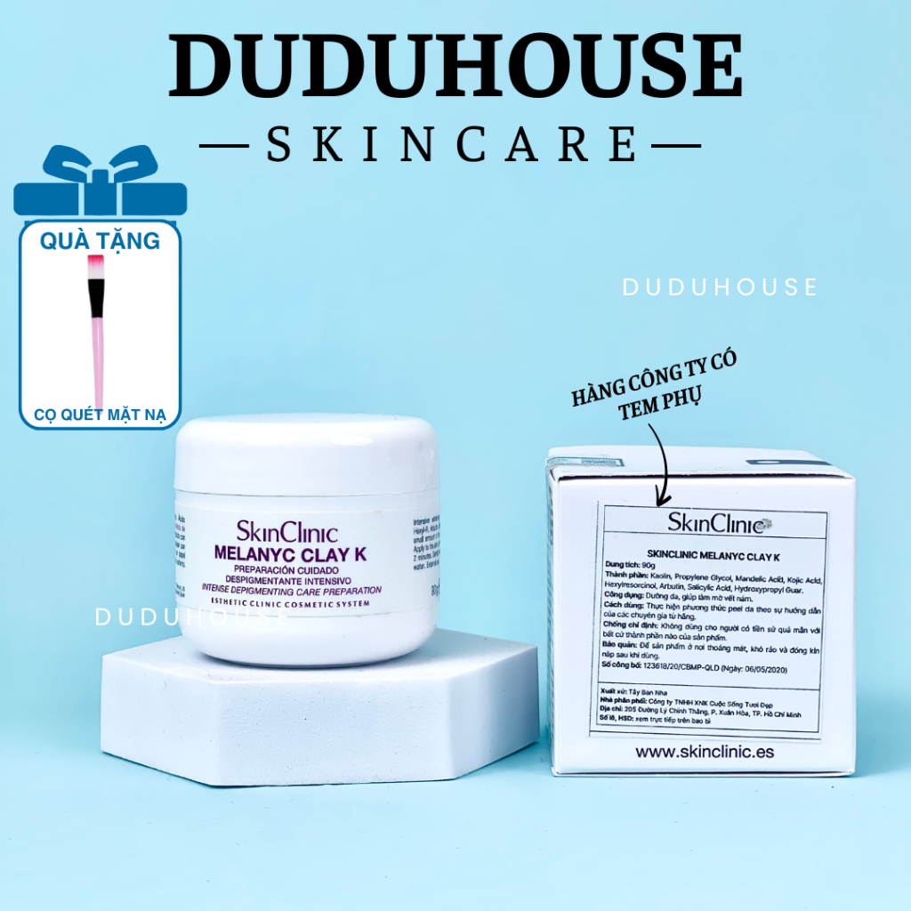 [HÀNG CÔNG TY] Peel hỗ trợ giảm nám,tàn nhang,sáng da và hỗ trợ chống lão hoá SkinClinic MelanycClay | BigBuy360 - bigbuy360.vn