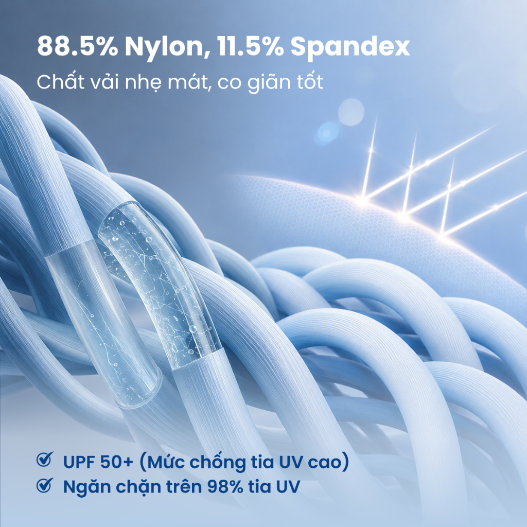 Áo Khoác Chống Nắng Chống Tia UV Nữ Sunstop Ice Form Babydoll Chất Su Lạnh Thoáng Mát 40005331 - TOKYOLIFE | BigBuy360 - bigbuy360.vn