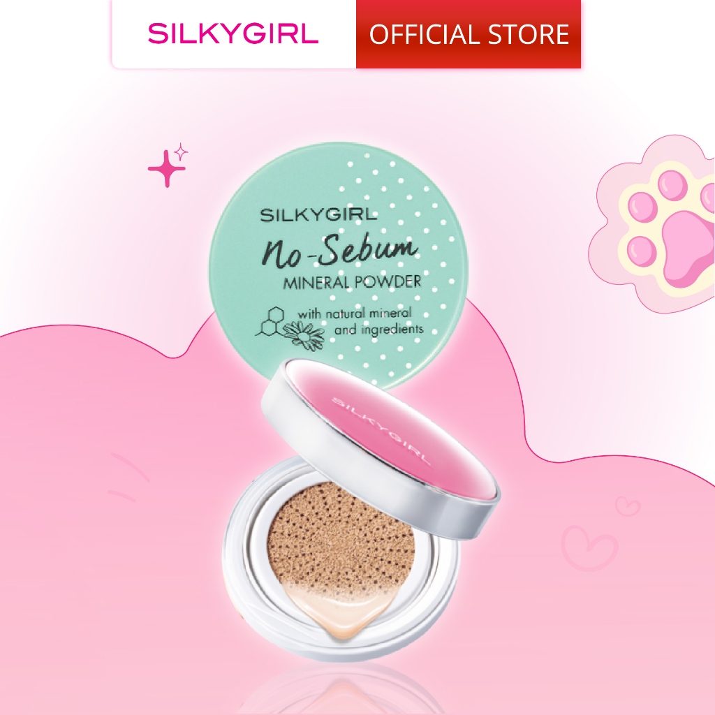 Combo Phấn nước chống nắng Serum Cushion SPF50+ PA+++ và phấn phủ kiềm dầu dạng bột No-Sebum Mineral Powder