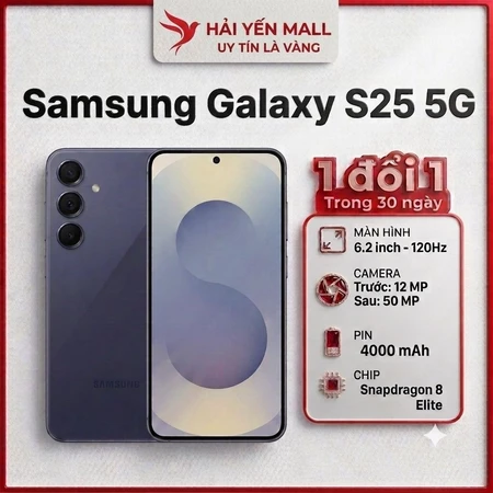 [KÍCH T7 SẴN HÀNG] Điện Thoại Samsung Galaxy S25 5G 12/256GB - Hàng Chính Hãng Việt Nam
