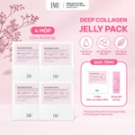 Combo 4 Hộp Mặt Nạ Thạch IMU Deep Collagen Jelly Pack Cấp Ẩm, Phục Hồi, Dưỡng Sáng, Ngừa Lão Hóa Mờ Nhăn 34g (16 Miếng) — ảnh 1