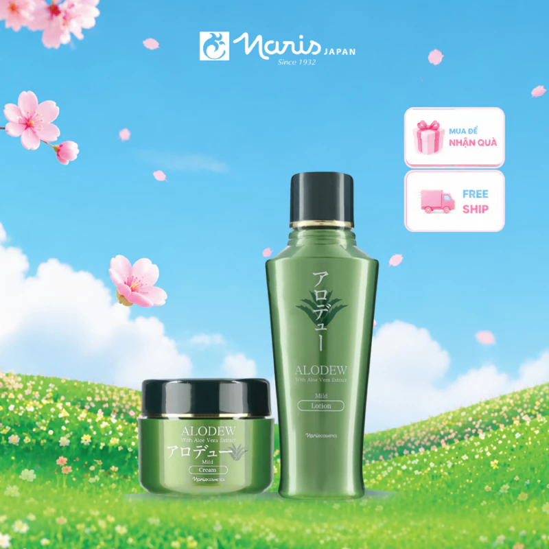 Bộ dưỡng da cấp ẩm Naris Alodew — ảnh 1