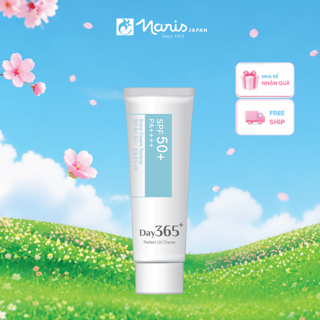 Kem chống nắng tuyết tan Day 365+ Perfect UV Creme SPF 50+, PA++++ 60g