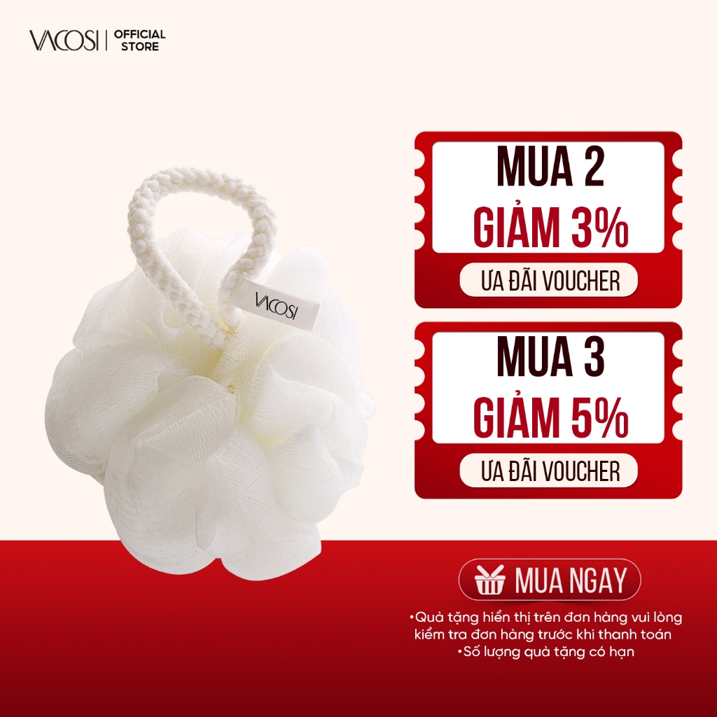 Bông Tắm VACOSI PLASTIC BATH SPONGE - BP21