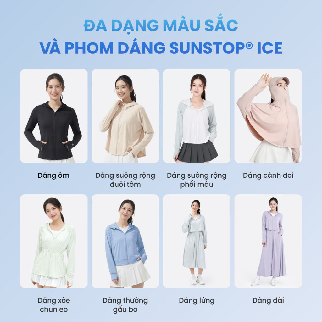 Áo Khoác Chống Nắng Chống Tia UV Nữ Sunstop Ice Mát Lạnh Thoáng Khí 40000092 40006348 - TOKYOLIFE | BigBuy360 - bigbuy360.vn