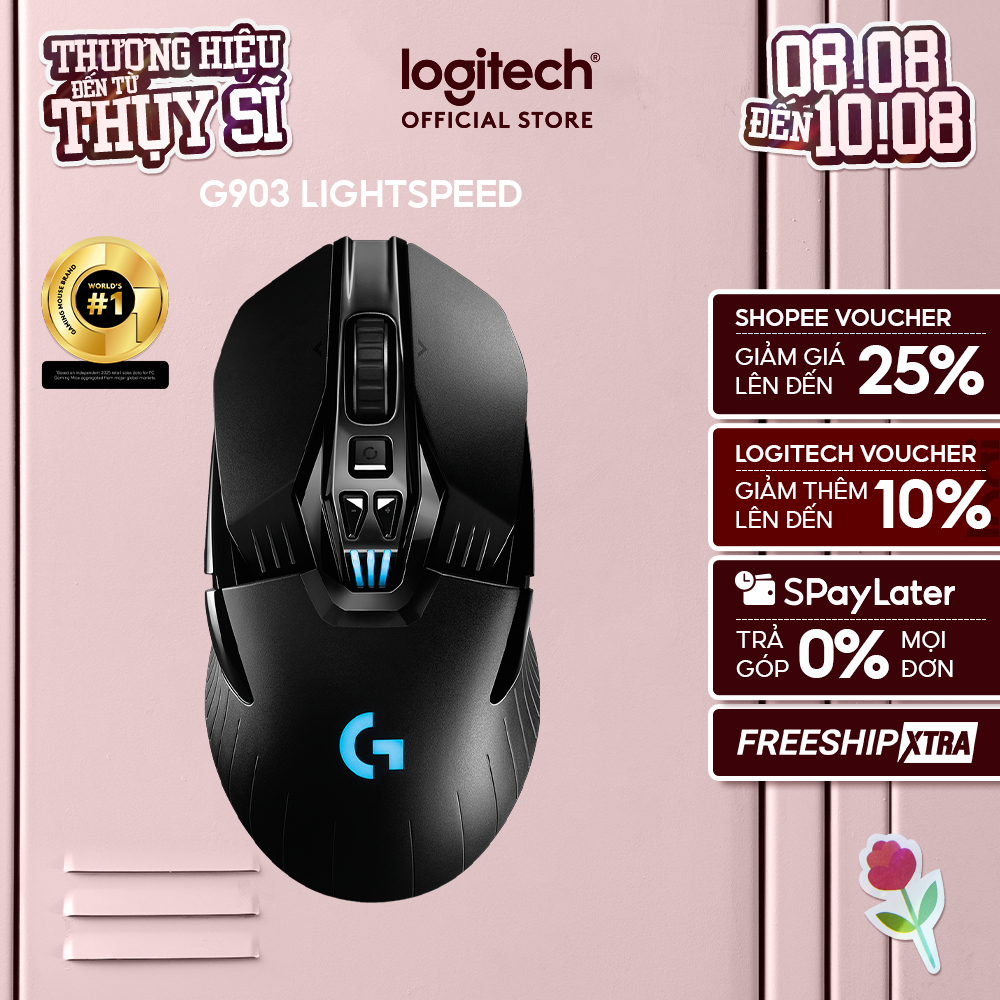 Chuột gaming Logitech G903 Hero