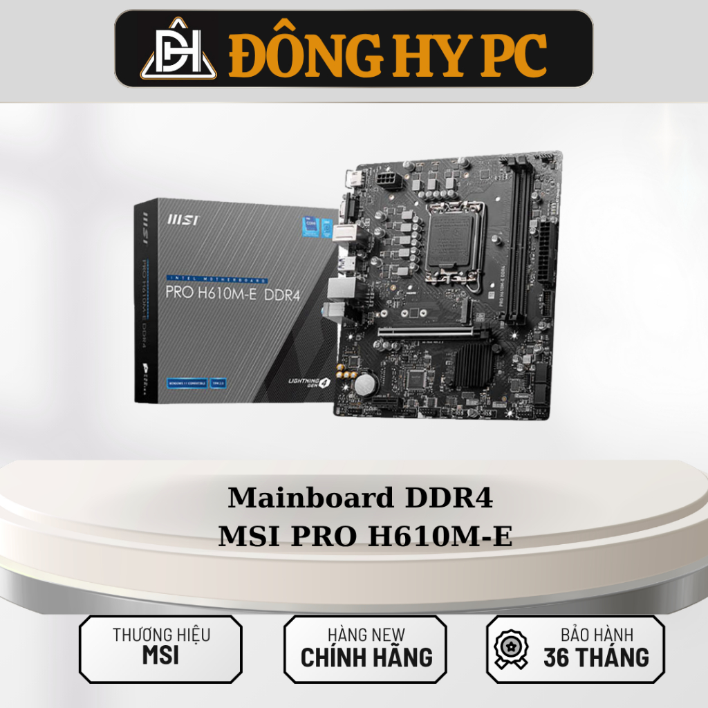 Bộ PC intel core 12400F / VGA RTX 3050 Asus 6Gb / Main H610 bảo hành 36 tháng | BigBuy360 - bigbuy360.vn