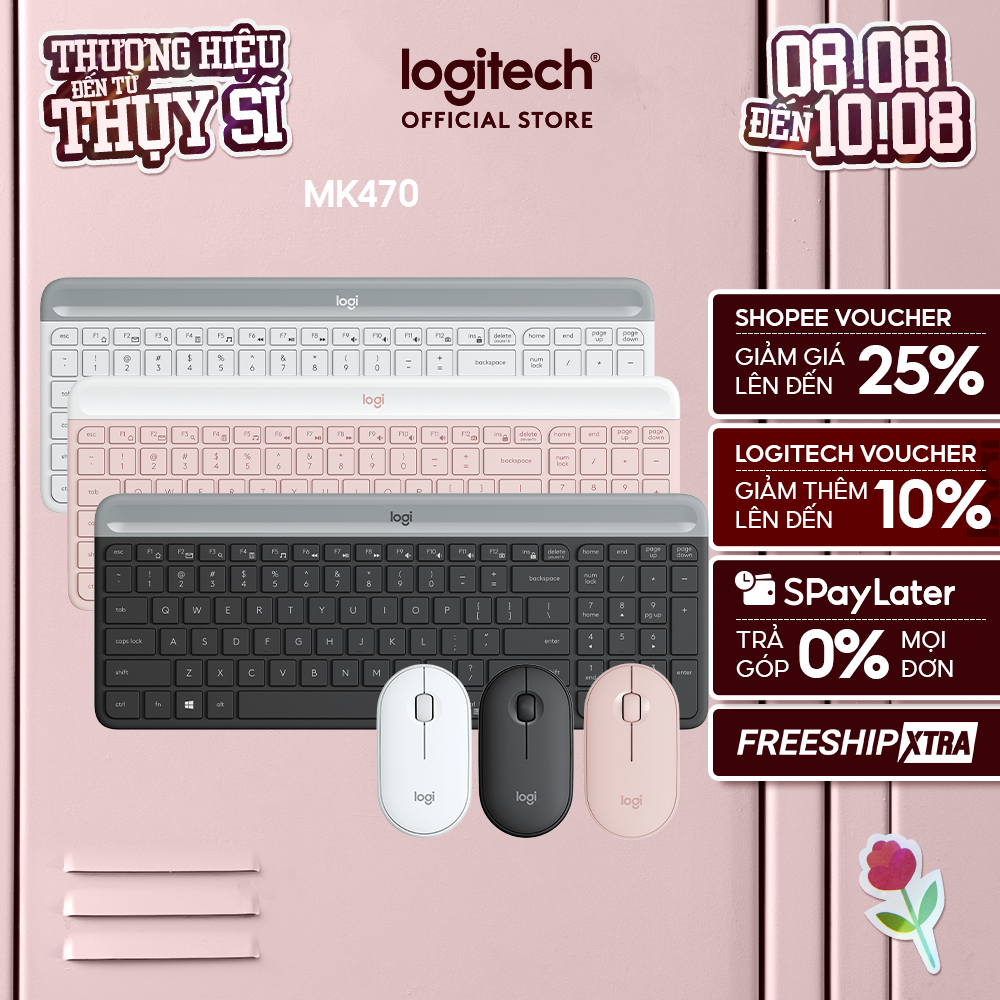 Combo Logitech MK470