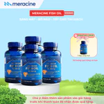 Combo 4 Hộp Dầu Cá Meracine Fish Oil 1000mg Bổ Sung Omega 3, Hỗ Trợ Sáng Mắt, Bổ Não, Bảo Vệ Tim Mạch (Hộp 90 Viên) — ảnh 2