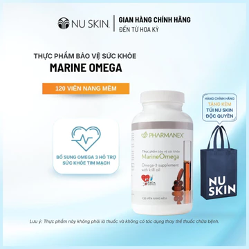 [Nu Skin Hà Nội] Marine Omega Chính Hãng Cung Cấp Omega-3 Từ Dầu Cá & Dầu Nhuyễn Thể Pharmanex